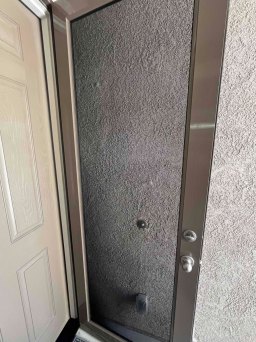 Custom Beige Centurion Security Door