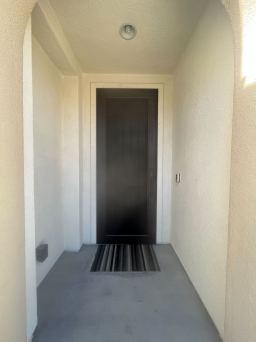 Statuary Bronze Full View Security Door