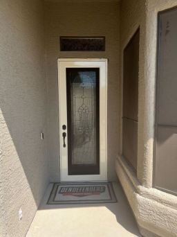 Desert Sand Centurion Door for Entry Installation