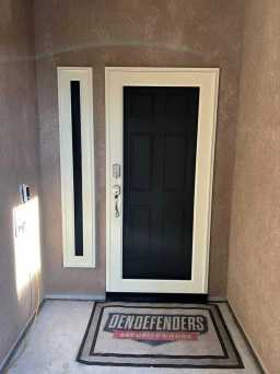 Desert Sand Security Screen Door