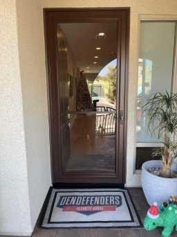 Mountain Berry Glass Storm Doors Installed