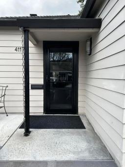 Black Storm Doors Installed in your home