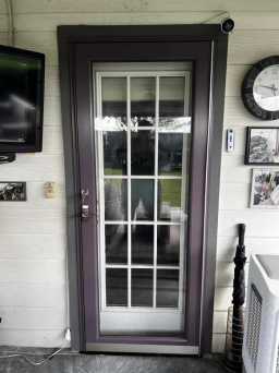 Custom Storm Doors in Custom Colors