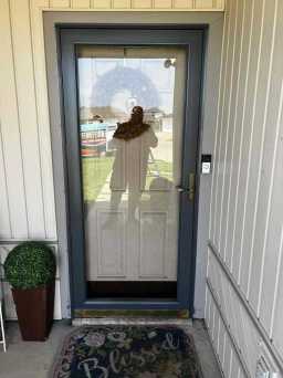 Nightfall Custom Storm Door Installed