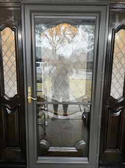 Nightfall Glass Storm Doors Installed