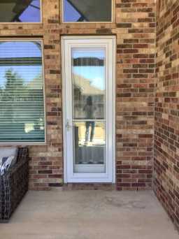 Snowmist Glass Storm Doors Installed