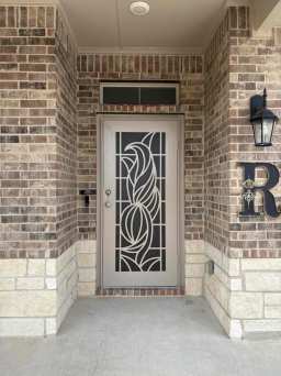Decorative Beige Titan Security Door