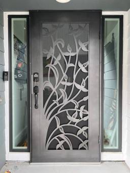 Charcoal Titan Security Door