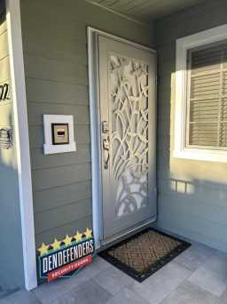 Titan Door in Custom Gray With Design Features