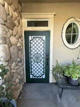Green Titan Security Door Installed
