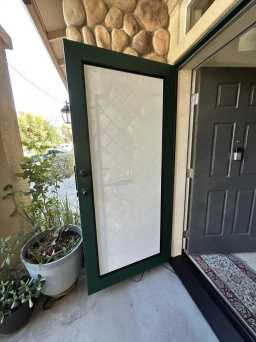 Green Titan Security Door Style