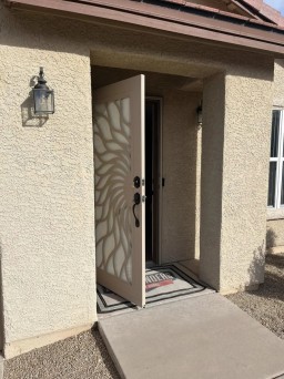 Titan Door in Desert Sand Finish
