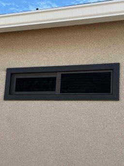 Security Screens With Bronze Frame